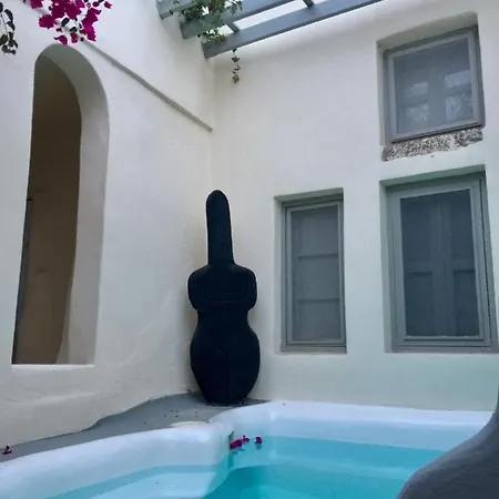 빌라 W Cycladicas - Emporeio - A Wonderful 2 Bedroom - Outdoor Pool And Jacuzzi